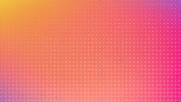 Abstrakter Hintergrund Mit Halbton Effekt Und Orange Rosa Farbverlauf Für — Stockvektor