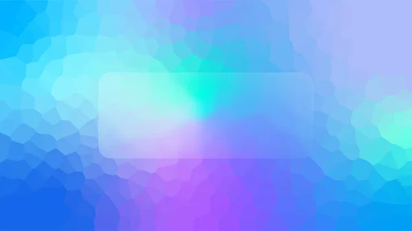 Bstract Fondo Con Efecto Cristales Colores Azul Cian Una Placa — Vector de stock