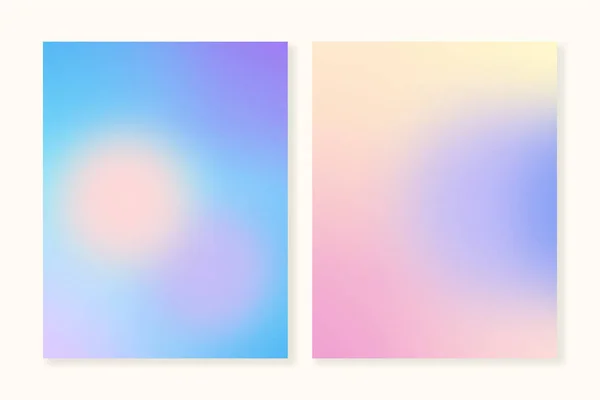 Fresh summer blurred gradient backgrounds for covers, branding, web and print.
