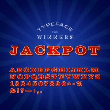 Piyango, oyun işleri için metin efekti. Zaman kazandırır. Vektör herhangi bir boyuta genişletilebilir ve yazdırma için kullanılabilir.