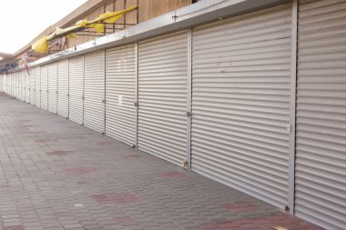 Kapalı panjurlar Hatıra pavyonlar