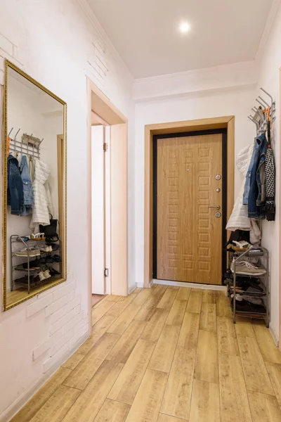 Hall Entrada Estándar Pequeño Apartamento Una Habitación — Foto de Stock