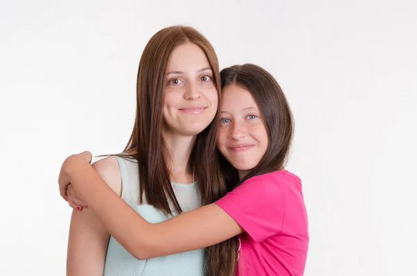 Retrato de dos hermanas — Foto de Stock