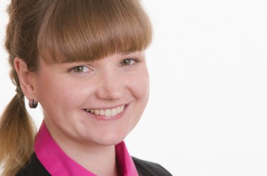 Kız portresi yakın çekim