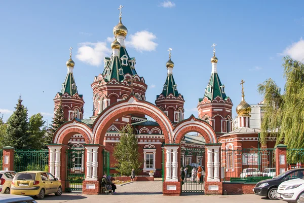 General view of the Kazan Cathedral in Volgograd — стокове фото