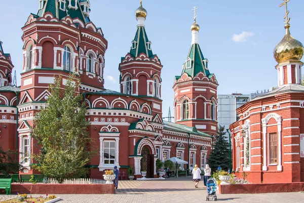 General view of the Kazan Cathedral in Volgograd — Stok fotoğraf