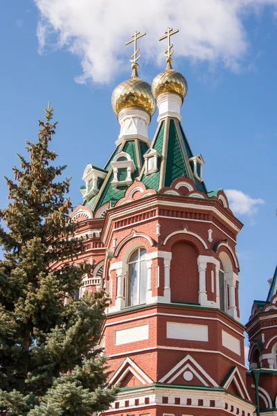 Dome of Kazan Cathedral in Volgograd — Stok fotoğraf