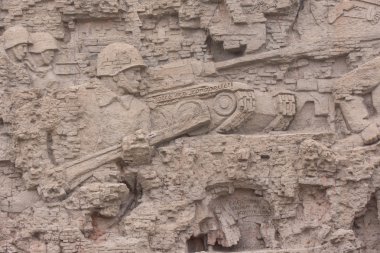  Kompozisyonlar-duvar kalıntıları parçaları tarihi anıt kompleksi 