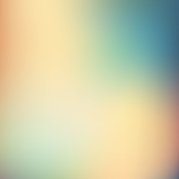 Vector illustration of soft colored abstract background