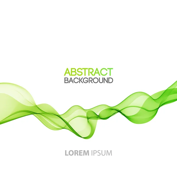 Abstract vector background, futuristic wavy — Stock Vector