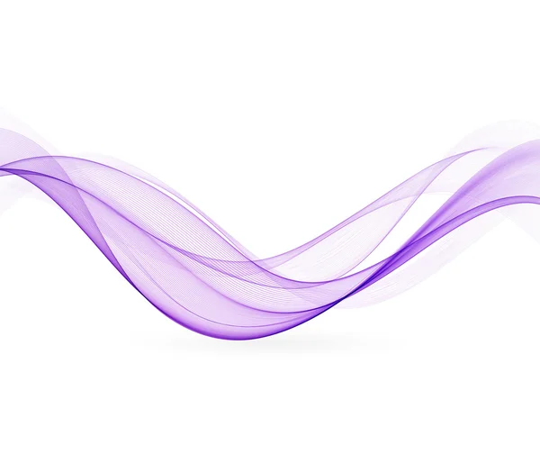 Abstract vector background, futuristic wavy — Stock Vector