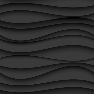 Kesintisiz dalga paterni. Eğri şekiller arka plan. Normal gri doku