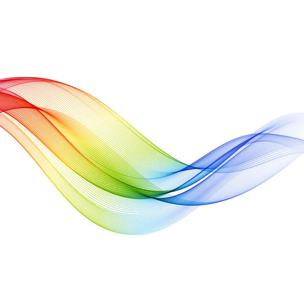 矢量抽象色波 — 图库矢量图片