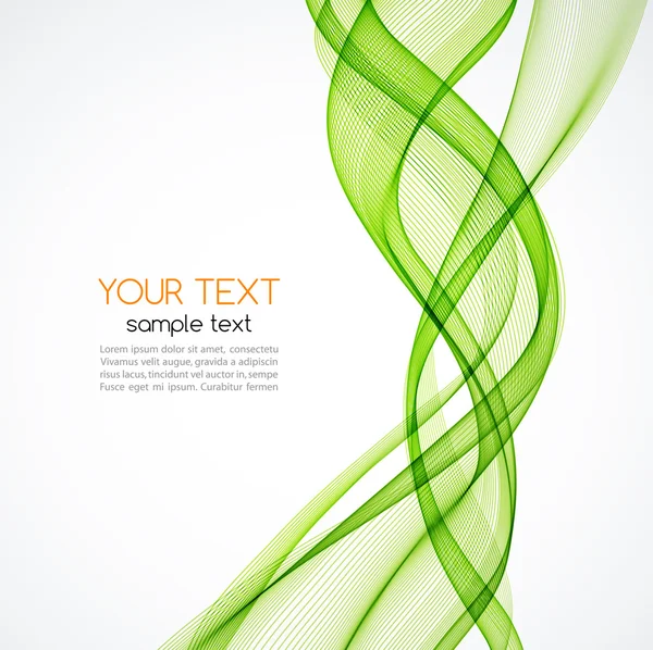 Fondo de líneas curvas abstractas. Diseño de folleto de plantilla — Foto de Stock