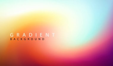 Web siteniz veya sunumunuz için soyut renkli bulanık vektör arkaplanı.