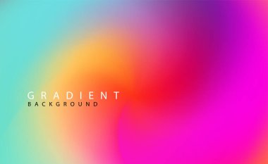 Web siteniz veya sunumunuz için soyut renkli bulanık vektör arkaplanı.