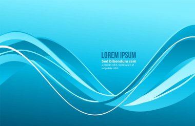 Modern renkli akış posteri. Dalga sıvısı şeklinde renk boyası. Basit çizgileri oynatmak. Tasarım projeniz için sanat tasarımı.