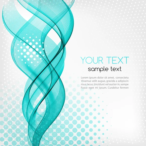 Abstract blue color template background. — Stock Vector