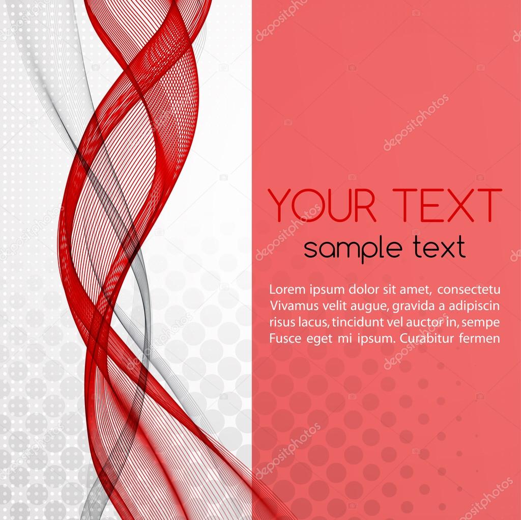Abstract red color template background.