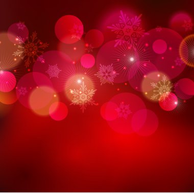 Noel ışık arka plan bokeh ile