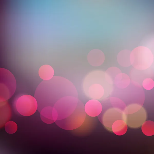 Astratto sfondo luce di Natale con bokeh — Vettoriale Stock