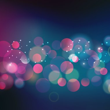 Noel ışık arka plan