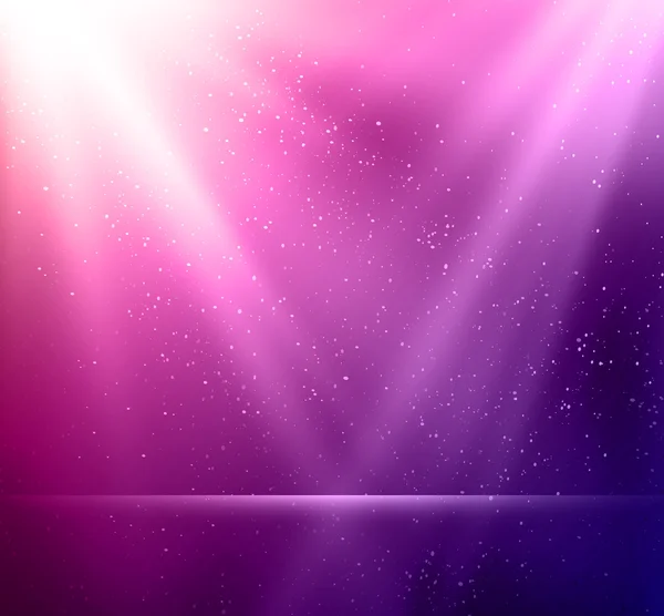 Abstract magic violet light background — Stock Vector