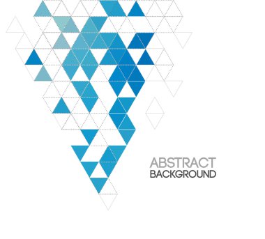 Retro geometrik arka plan. Broşür tasarım şablonu