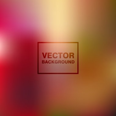 Soyut renkli bulanık vektör arkaplanı.