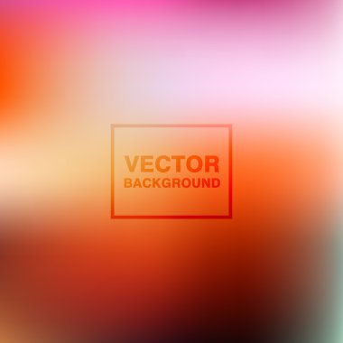 Soyut renkli bulanık vektör arkaplanı.