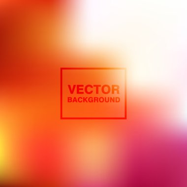 Soyut renkli bulanık vektör arkaplanı.