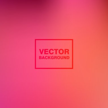 Soyut renkli bulanık vektör arkaplanı.