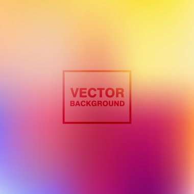 Soyut renkli bulanık vektör arkaplanı.