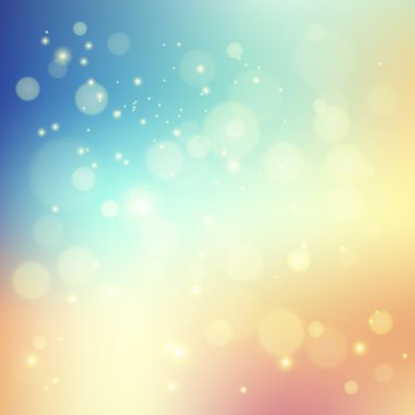 Soyut tatil açık renkli bokeh ile