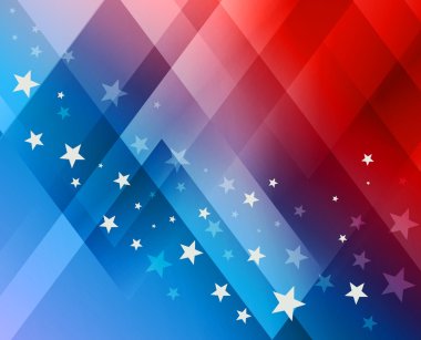 Fireworks background for 4th of July clipart
