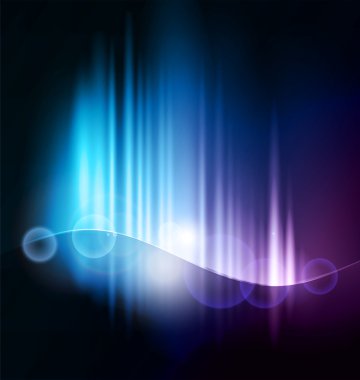 Soyut vektör parlak arkaplan