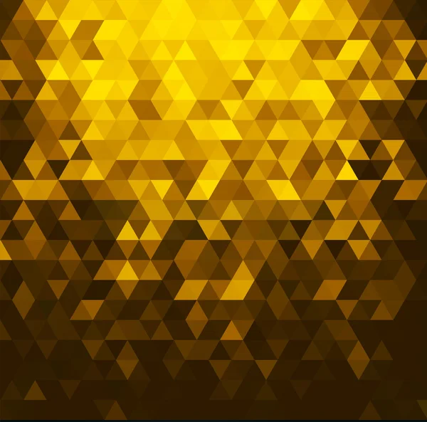 Bannière abstraite aux formes triangulaires — Image vectorielle
