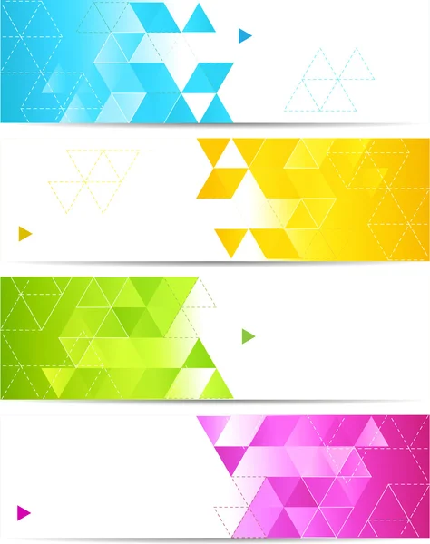 Abstrakte Technologie Hintergrund in Farbe — Stockvektor