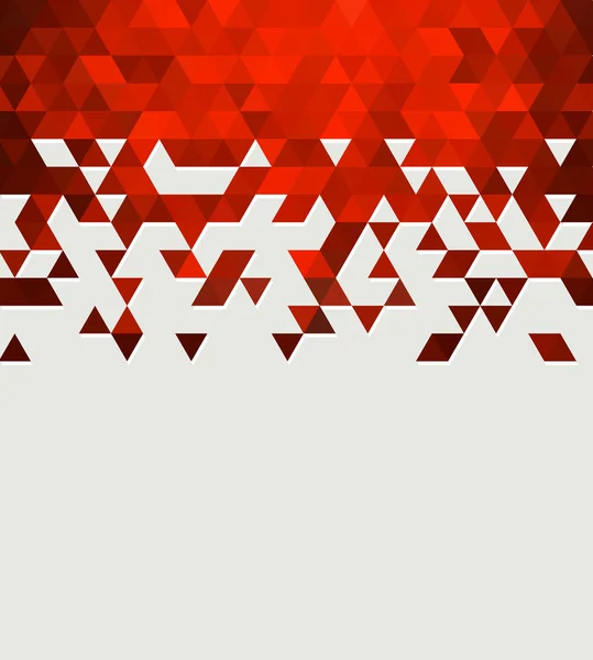 三角形の付いた抽象的な技術の背景 — ストックベクタ