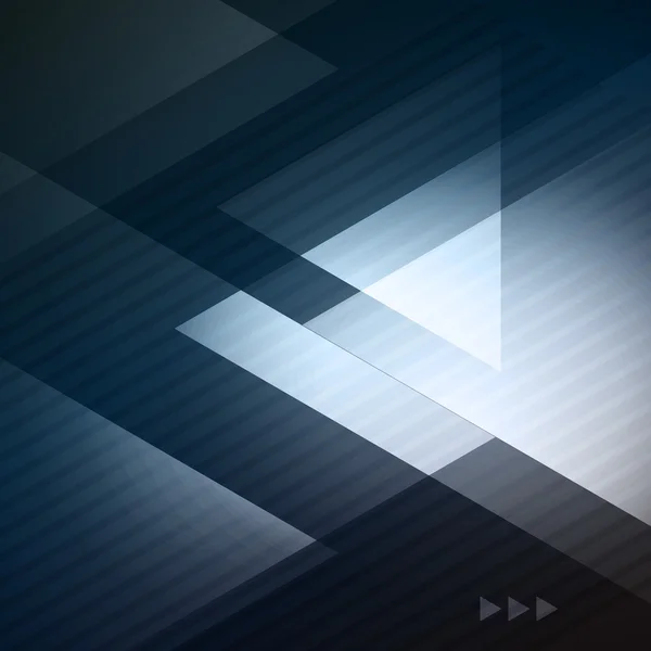 Eleganter geometrischer blauer Hintergrund — Stockvektor