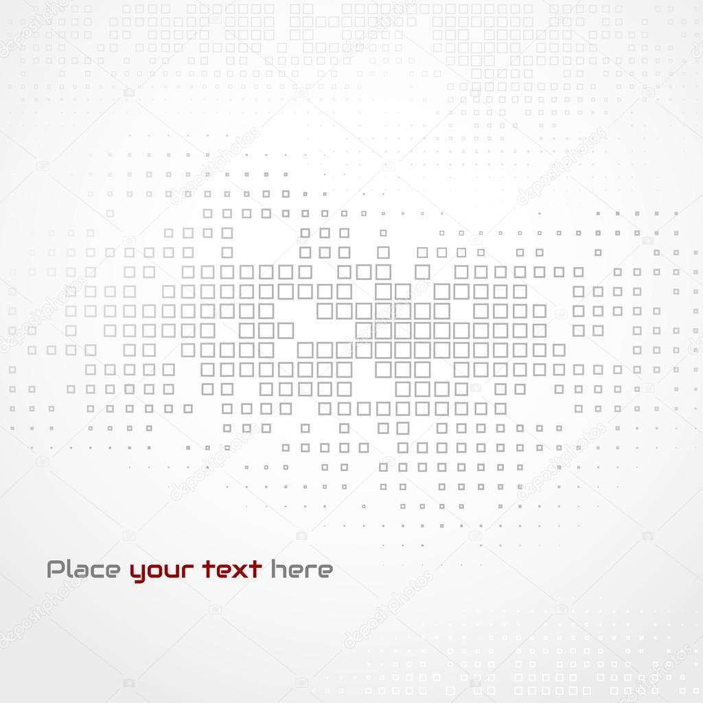 Abstract Gray Technology Background vector illustration