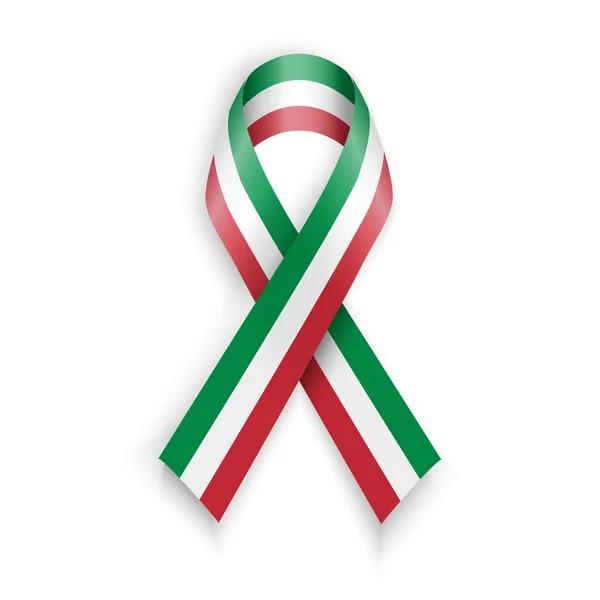 Vlag van Italië. — Stockvector