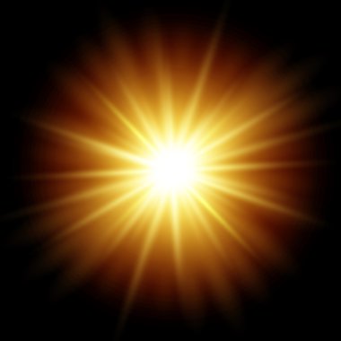 Soyut sihirli ışık arkaplanı