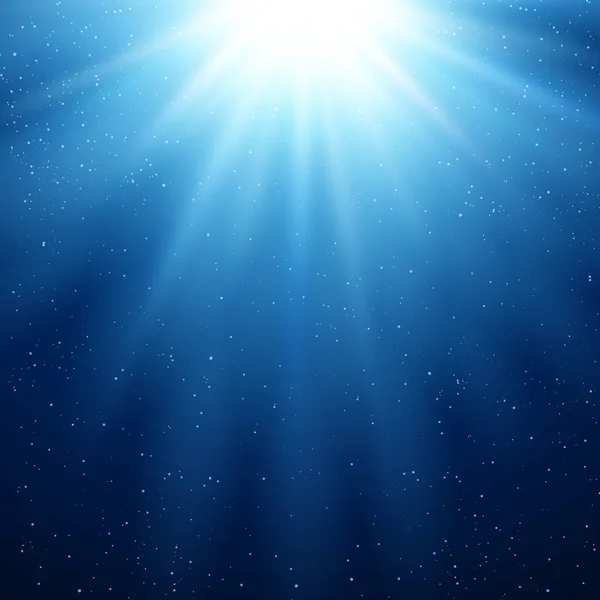 概要魔法の光背景 — ストックベクタ