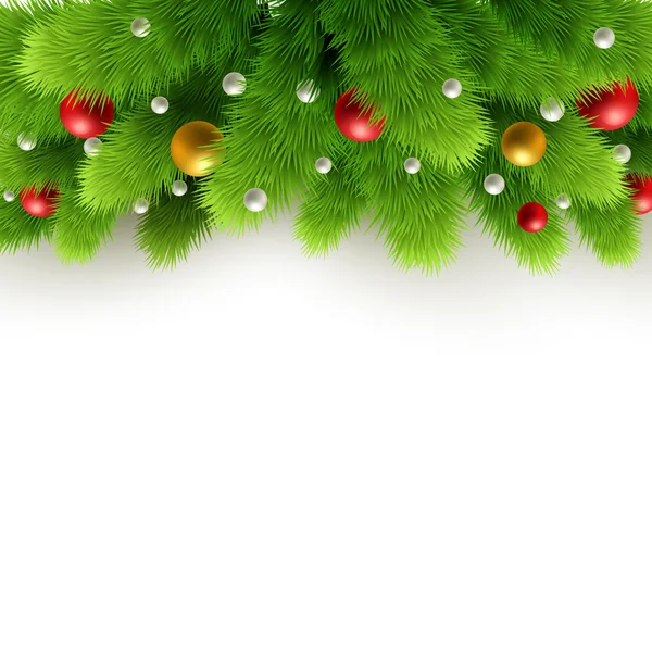 Natale sfondo vettoriale illustrazione. — Vettoriale Stock