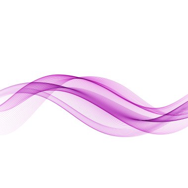 Soyut hareket dalga illüstrasyon