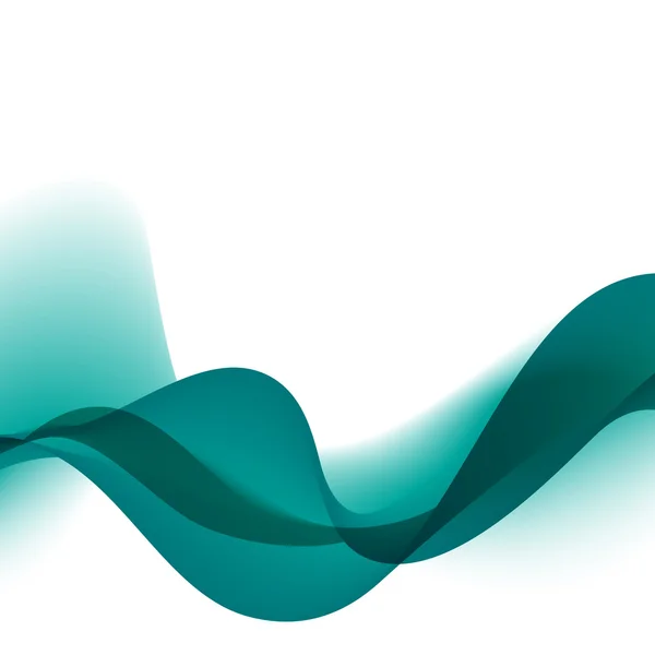 Illustrazione astratta dell'onda di movimento — Vettoriale Stock