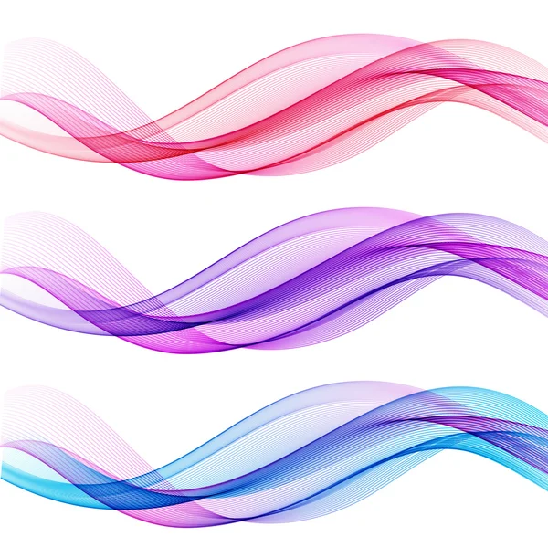 Abstract motion  wave illustration — Stock Vector