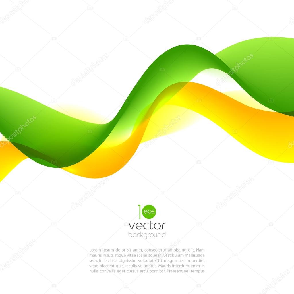 Abstract motion  wave illustration