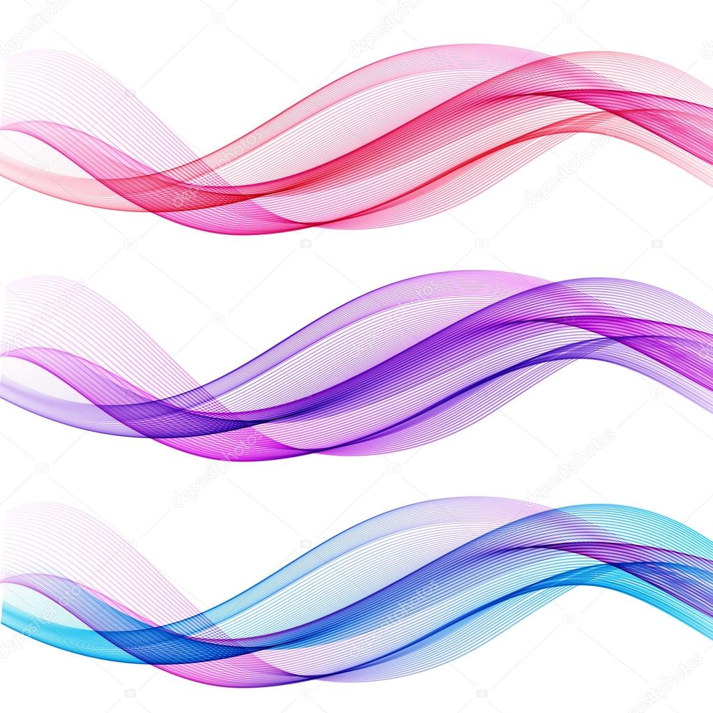 Abstract motion  wave illustration